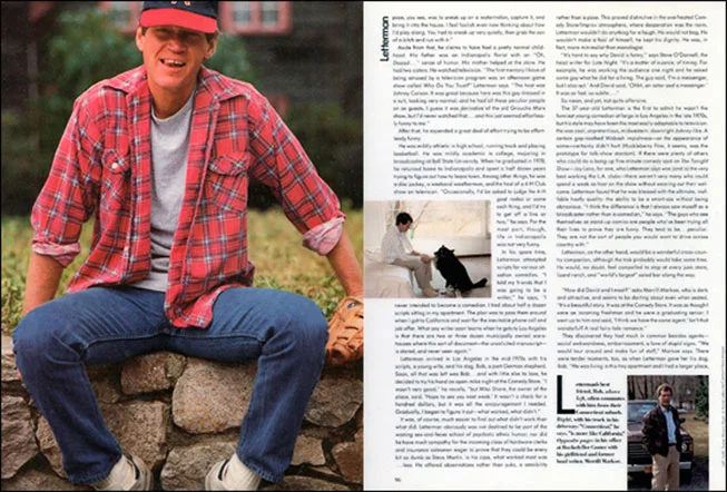 David Letterman 1984