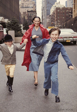 Gloria Vanderbilt in Vanity Fair