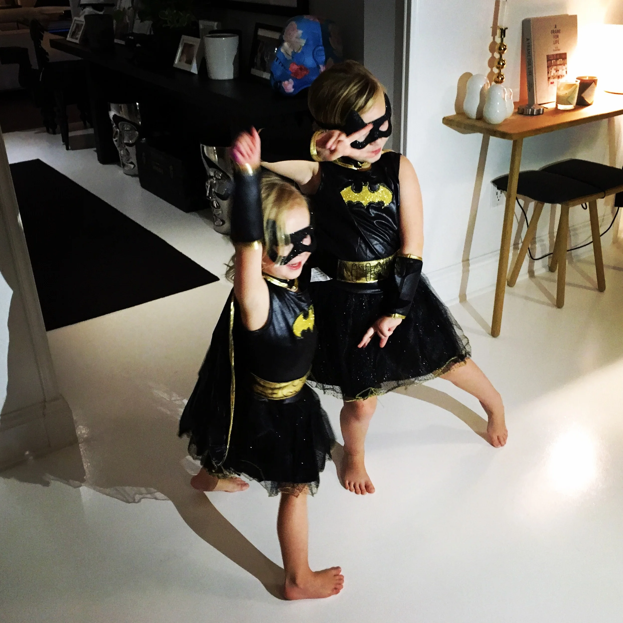 Winter Rose and Monday Lily at Batgirl