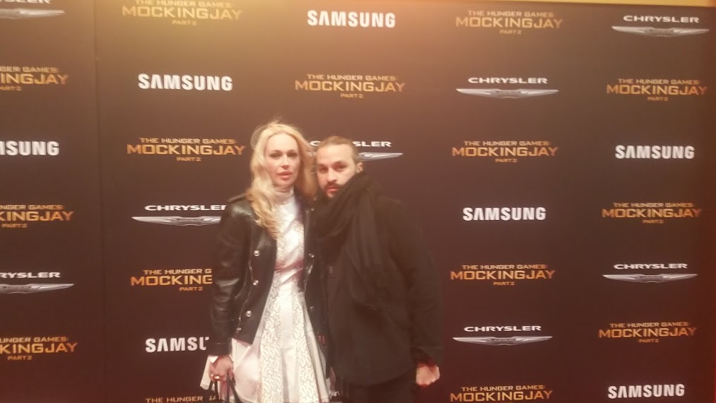 Steve and I at the Premiere