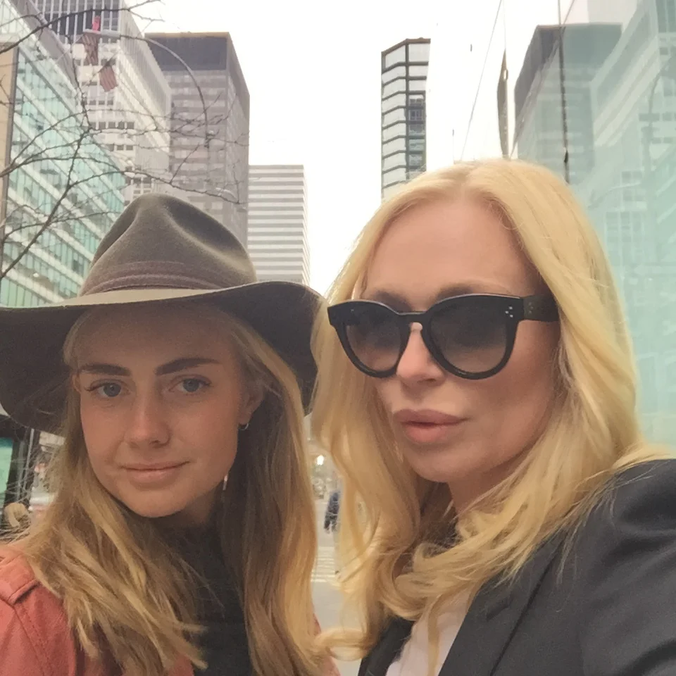 Nathalie and I in NY