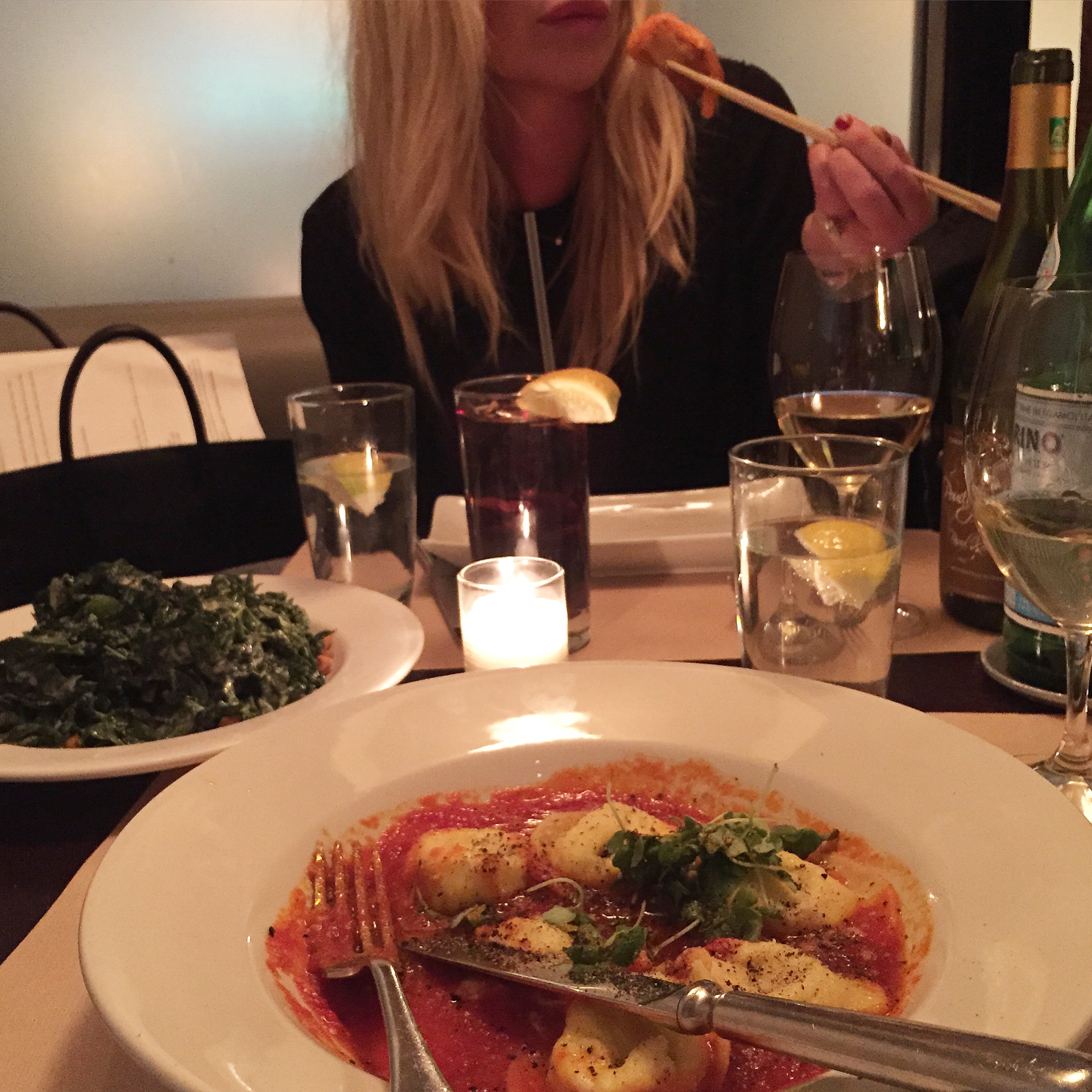 Will never forget dining next to Karl Lagerfeld. 