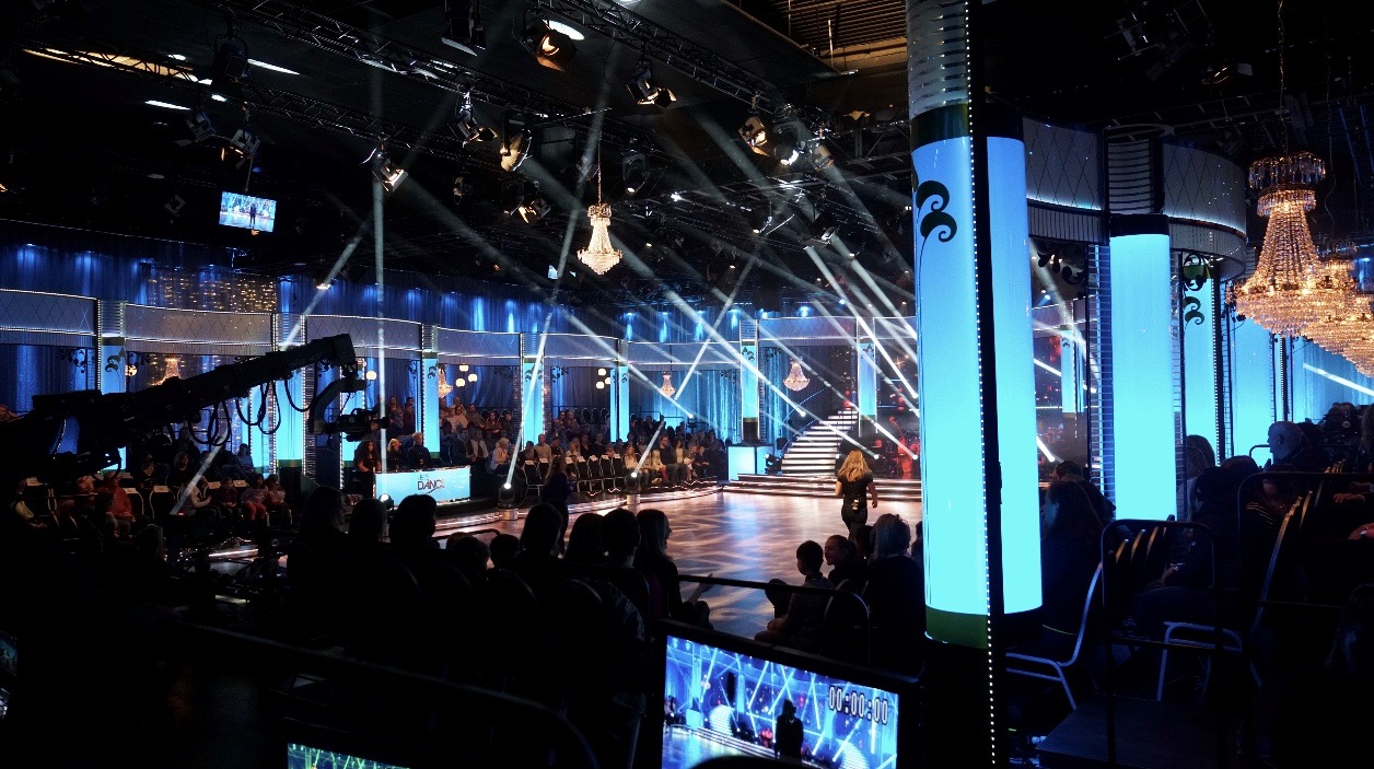 Publiken sitter redo för LIVE showen!!!!!