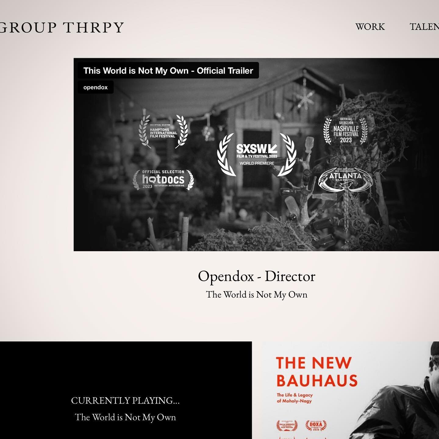 We&rsquo;re excited to announce our new creative collaboration with the production company @group.thrpy. With the experienced commercial producers at Group Thrpy, we now have the ability to take on larger commercial non-fiction projects for clients. 