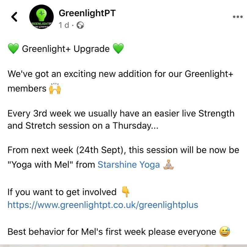 As a yoga teacher and triathlete, I know the huge benefit yoga can have on your physical strength and flexibility but also your mental strength during races, so I&rsquo;m really excited to be teaming up with the awesome GreenlightPT to run some yoga 