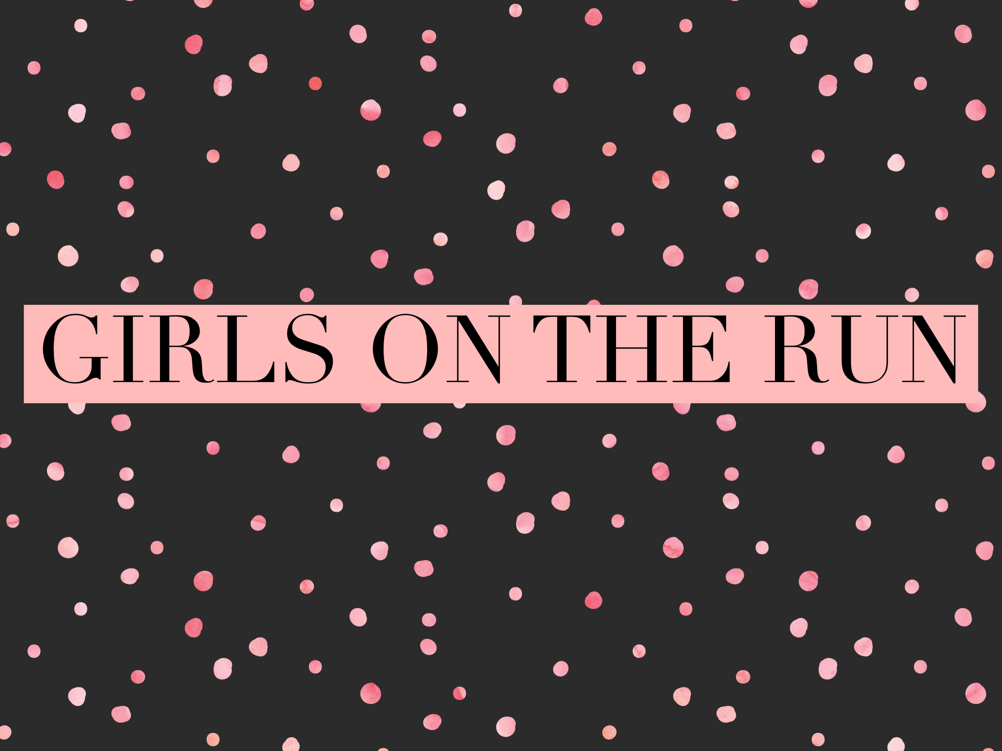 Girls on the Run Marathon Team Water Stop Volunteers