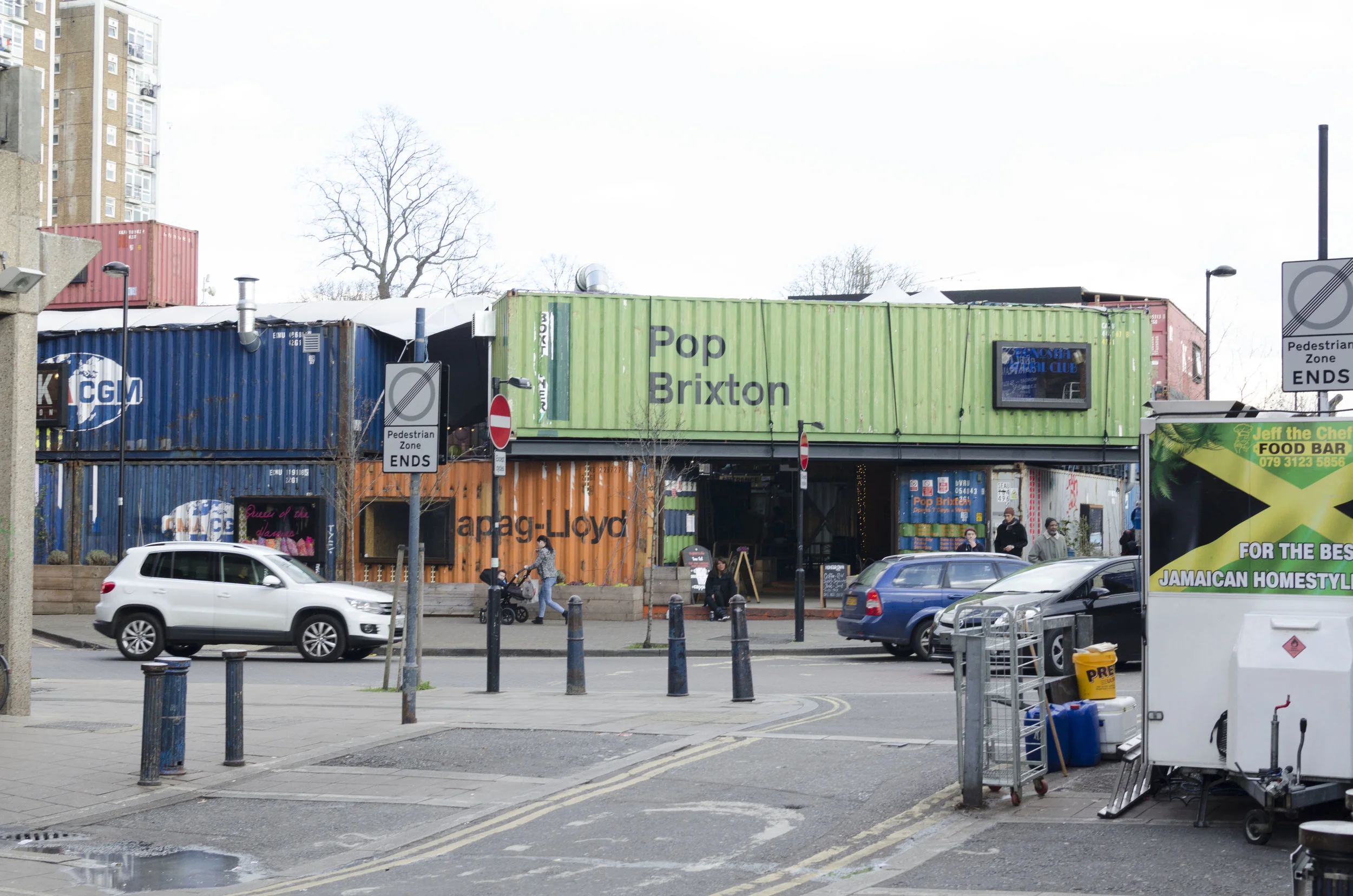 Pop Brixton – a bussiness space that rotates local artists