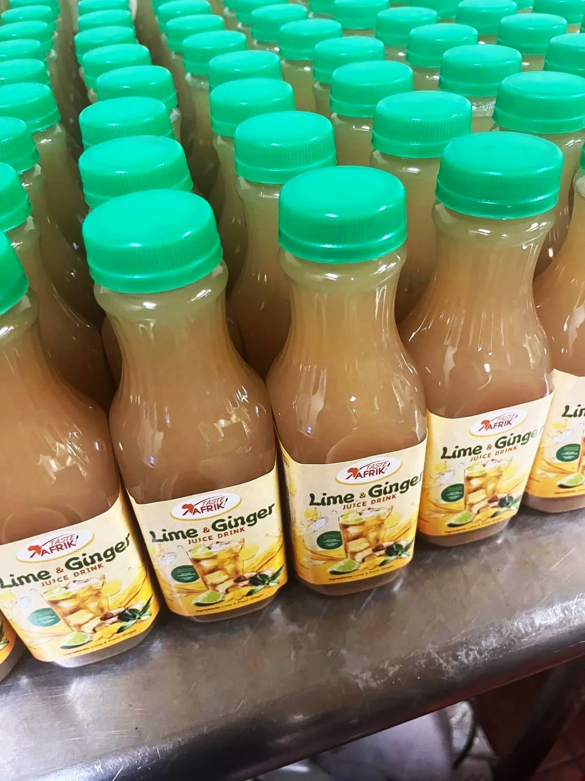 Lime-Ginger tea ( 12oz) 6packs