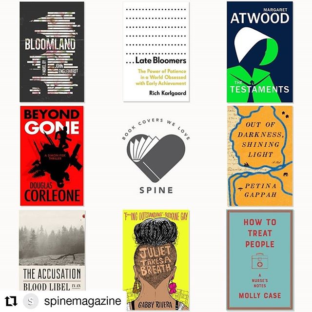 Oh, ya know. There we are just hanging out below @therealmargaretatwood 😳

HOW TO TREAT PEOPLE 💙 Out in the US now! 🇺🇸 #Repost @spinemagazine
&bull; &bull; &bull; &bull; &bull; &bull;
It's Book Covers We Love!
See which brand new covers caught th