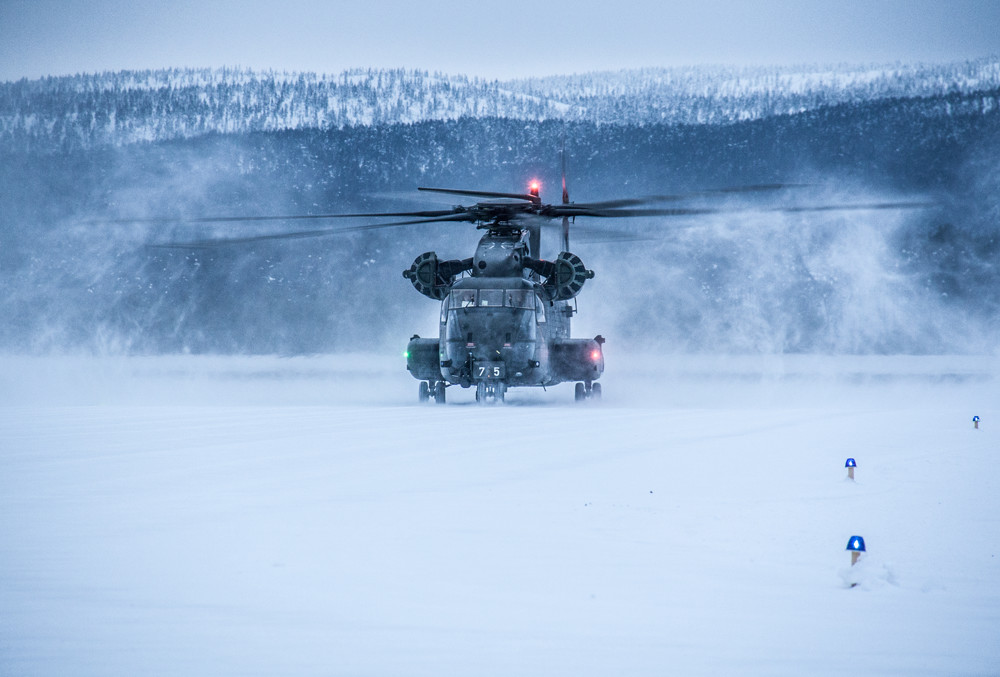 Although temperatures during the exercise weren’t as frigid as originally expected, German crews were able to test themselves and their airframes in cold and snowy conditions.