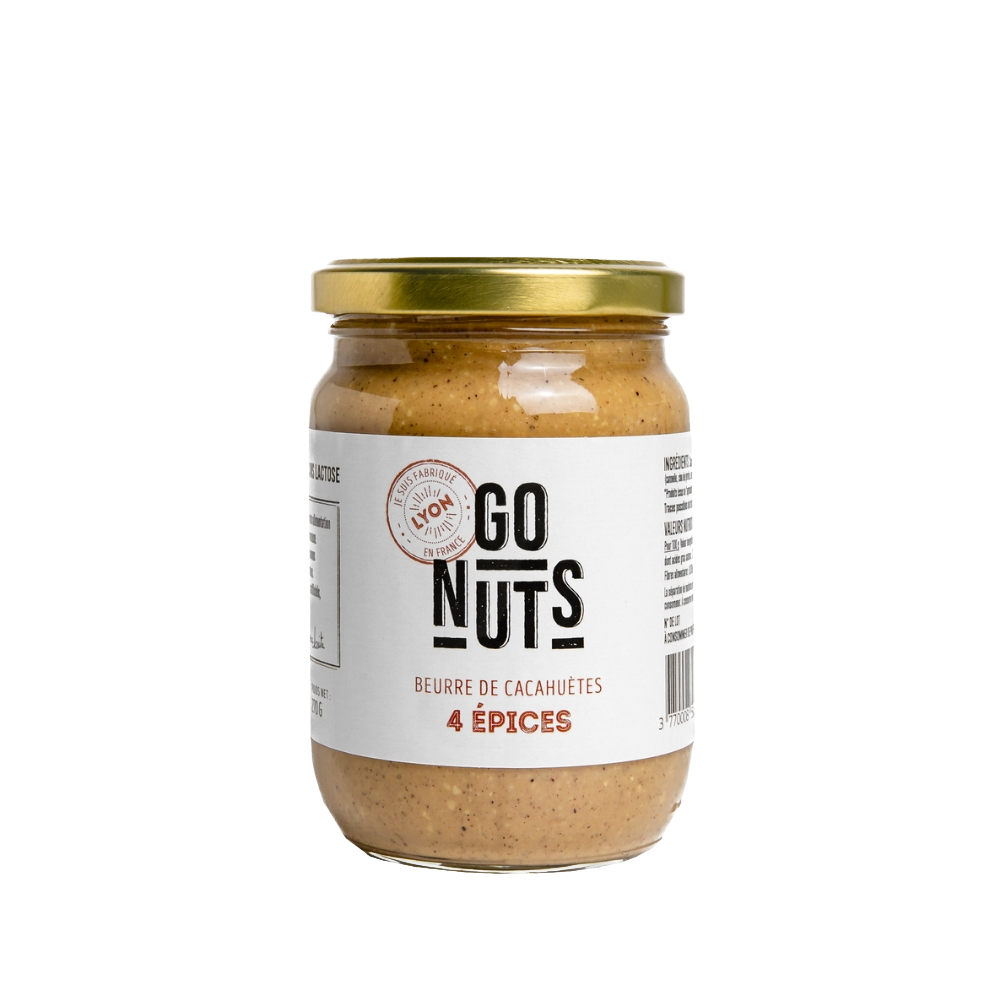 Beurre de cacahuète BIO - Go Nuts – BORGO Boutique