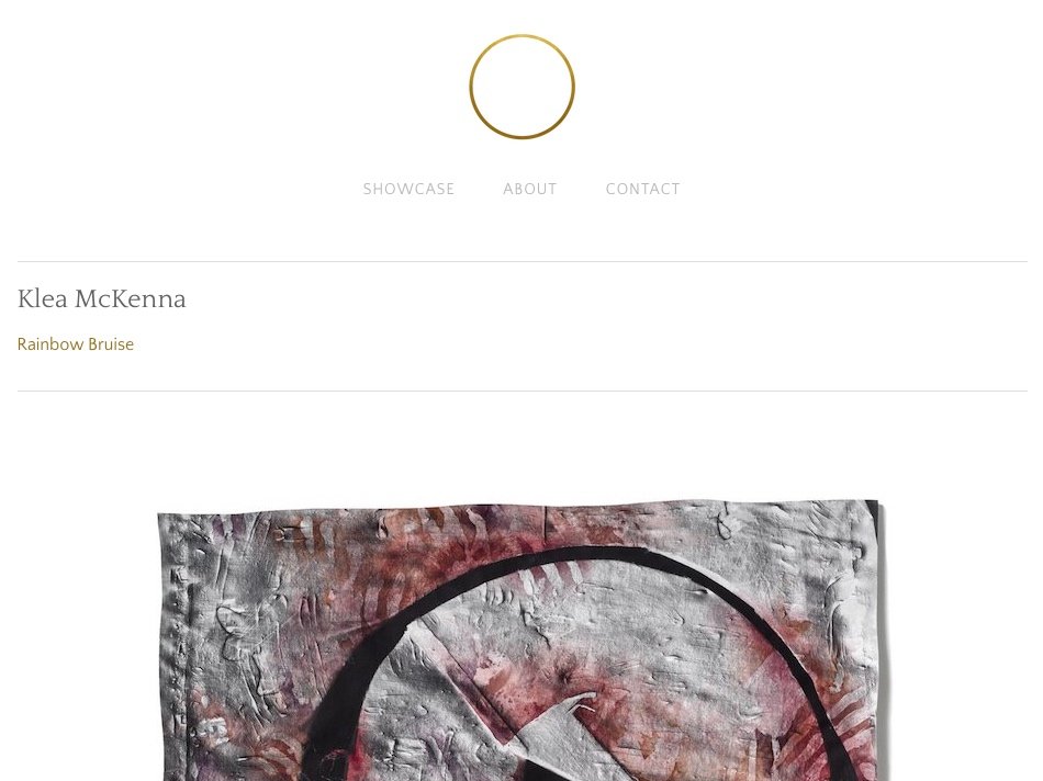  PRESS  GOLD CIRCLE    Klea McKenna: Rainbow Bruise     by Marina Syrmakezi June 10, 2022 
