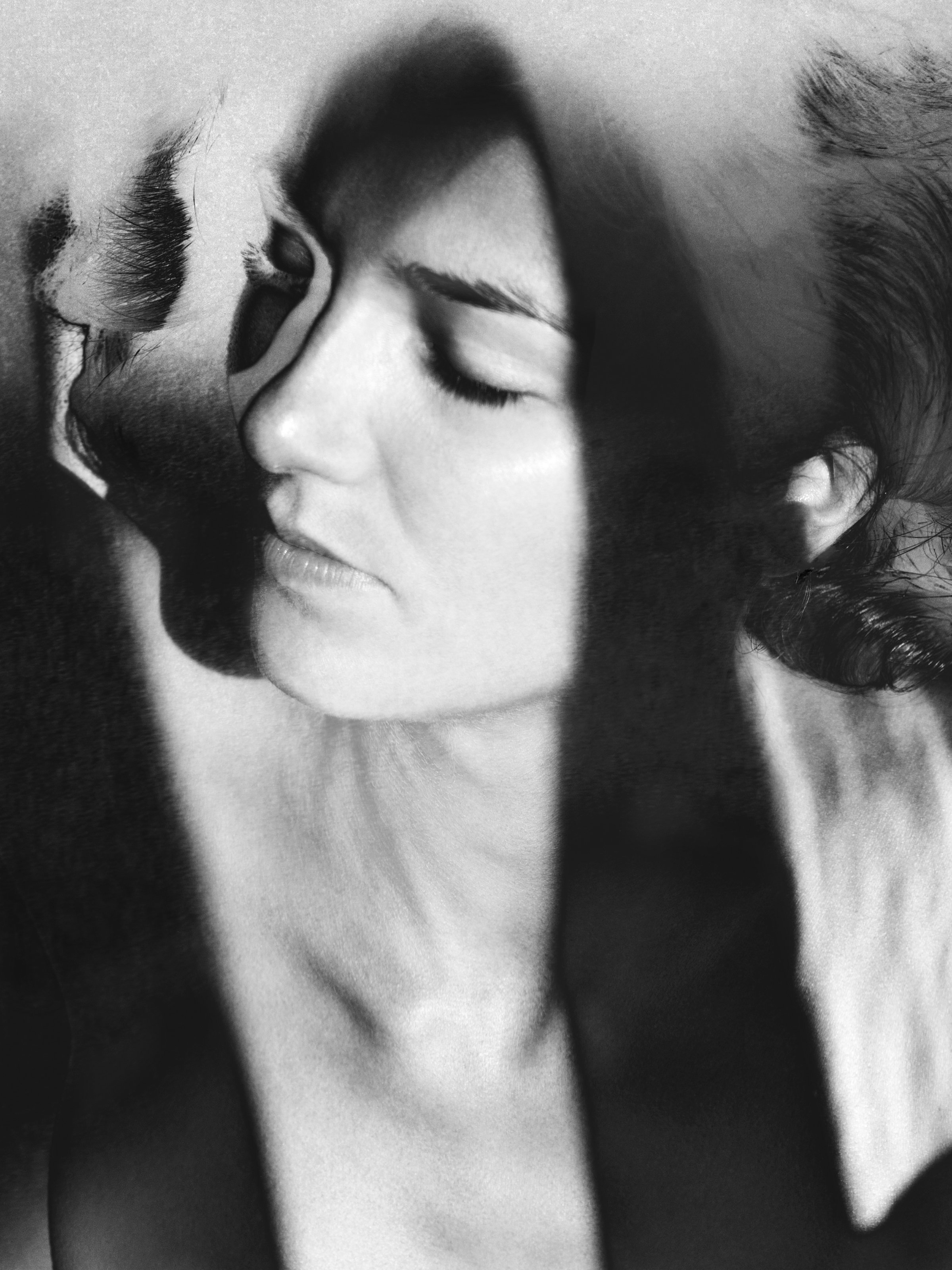  MONA KUHN Veil, 2022 Solarized gelatin silver print, unique 20 x 15 in (50.8 x 38.1 cm), Framed 22.75 x 17.75 in   INQUIRE  