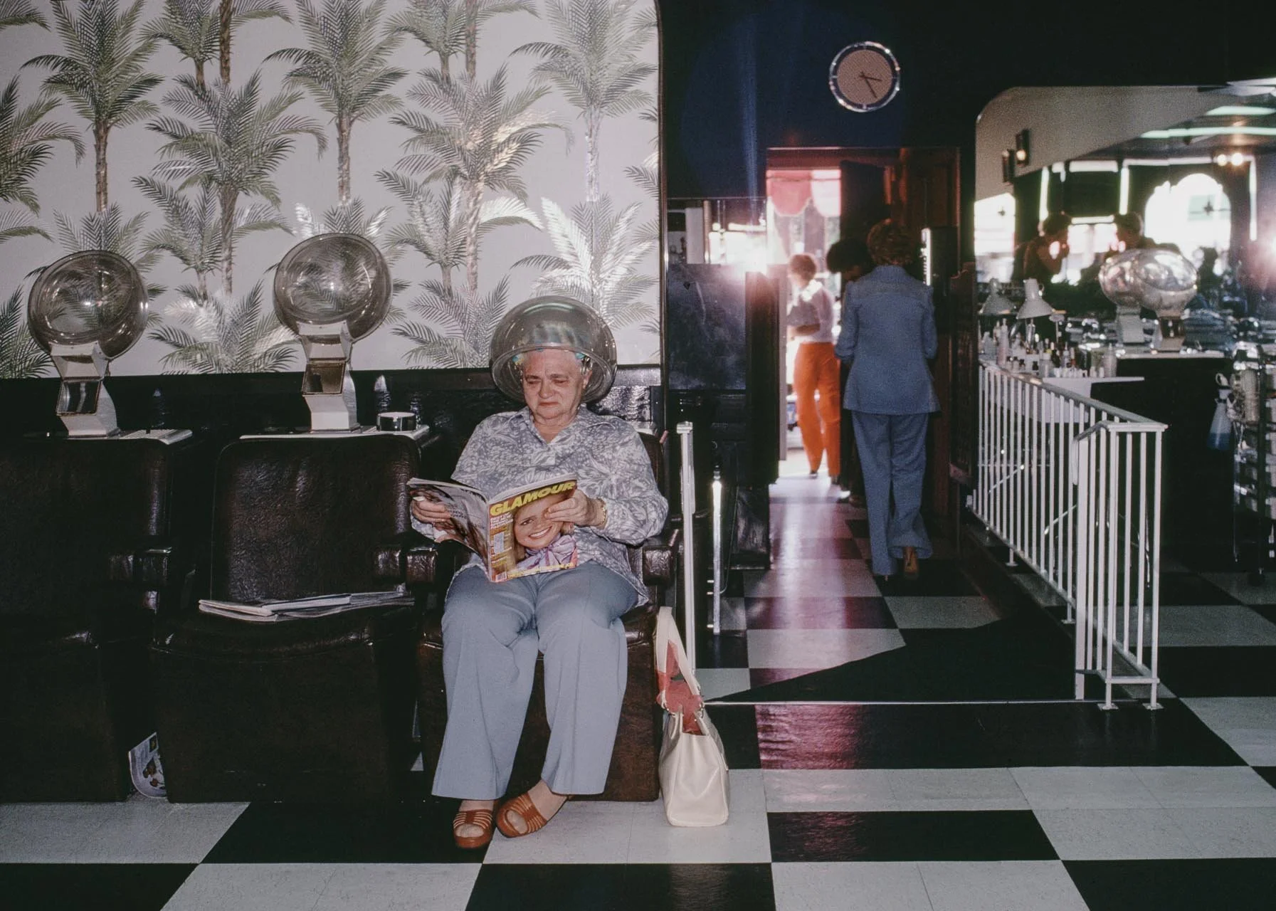  JANET DELANEY  Glamour Magazine,  1980 Archival Pigment Print, 2026 13 x 19.5 in (33.02 x 49.53 cm), edition of 5 +2AP 28 x 42 in (71.12 x 106.68 cm), edition of 2 + 1AP   INQUIRE  