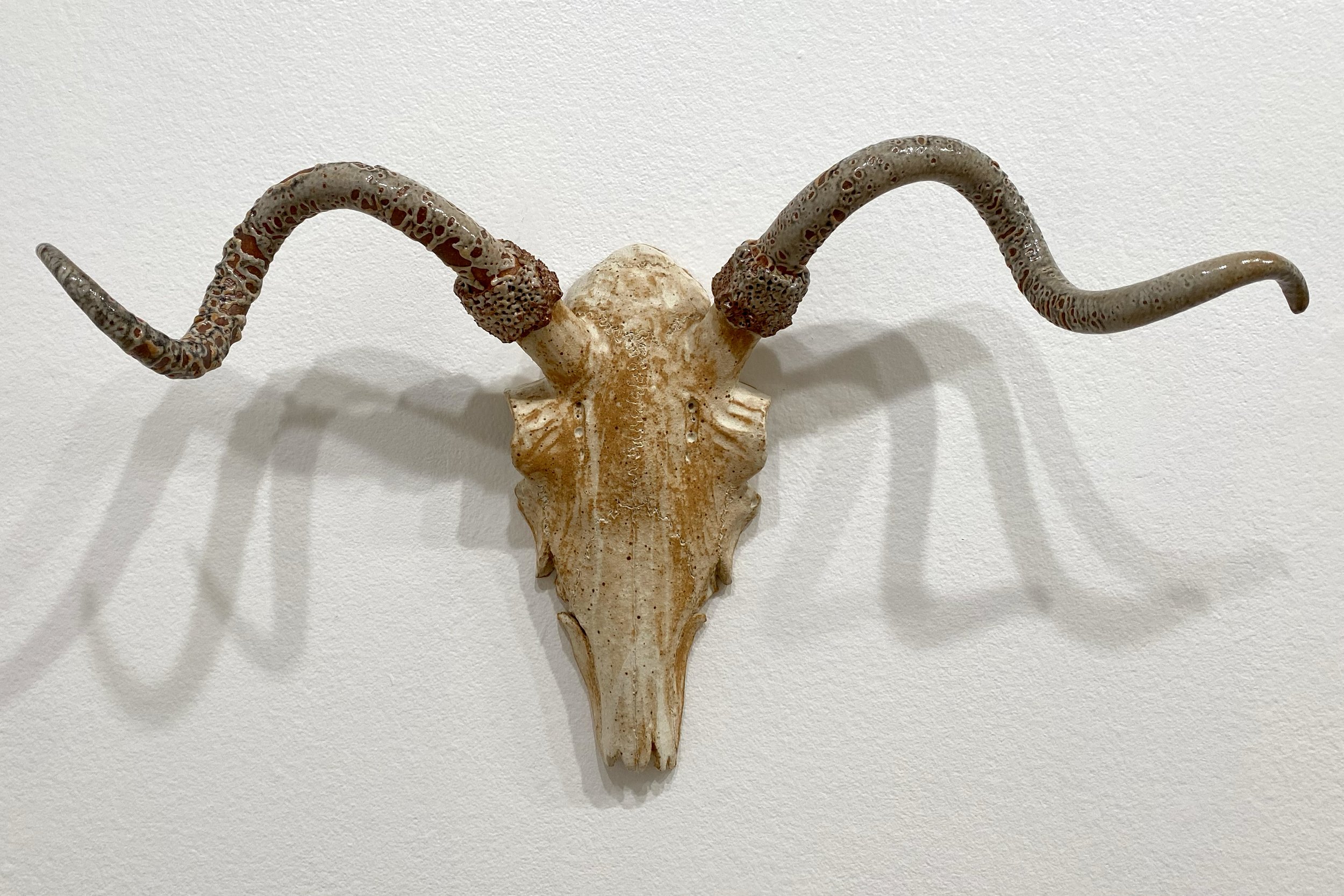  Nicole Hayden #12 Go Rest High On That Mountain, 2026 Ceramic, glaze 10 x 7 x 5.25 in (25.4 x 17.78 x 13.34 cm)   INQUIRE  