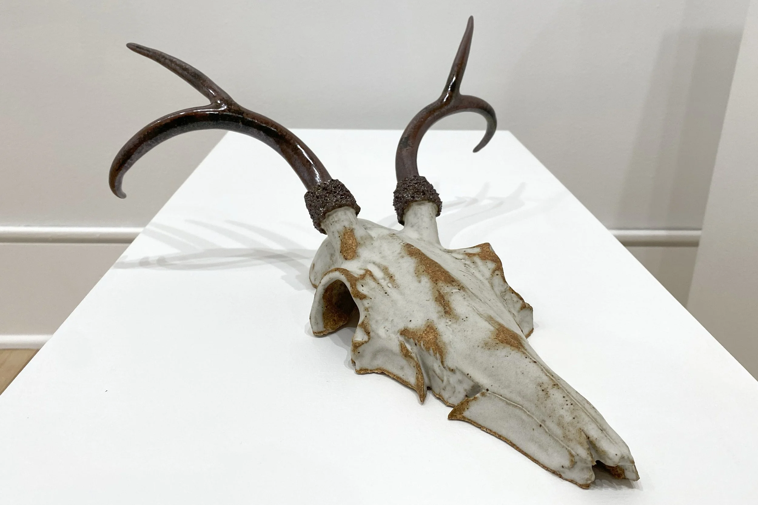  Nicole Hayden #16 Keep Me In Your Heart, 2026 Ceramic, glaze 16 x 13.5 x 6 in (40.64 x 34.29 x 15.24 cm)   INQUIRE  