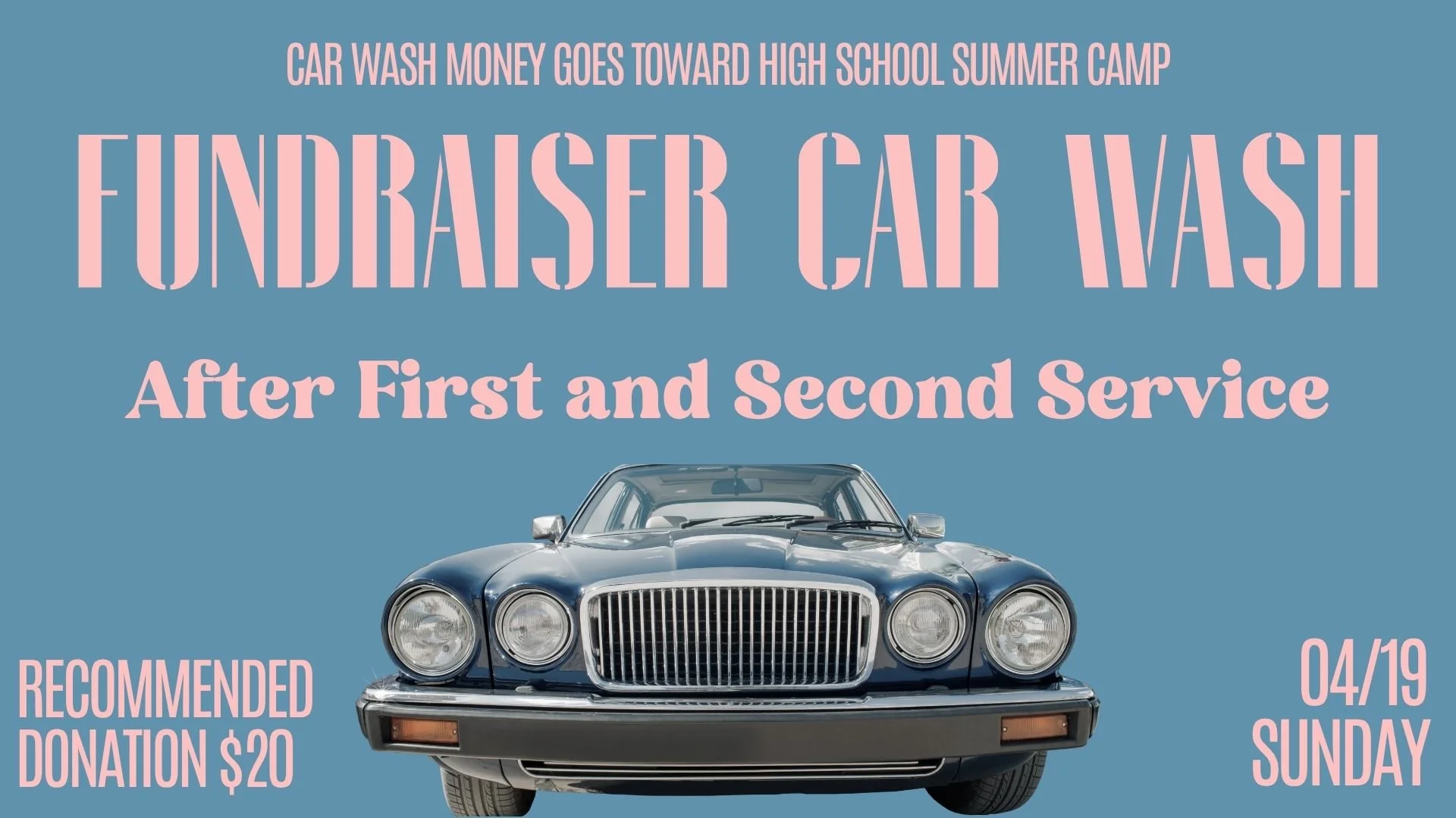 Car Wash Fundraiser