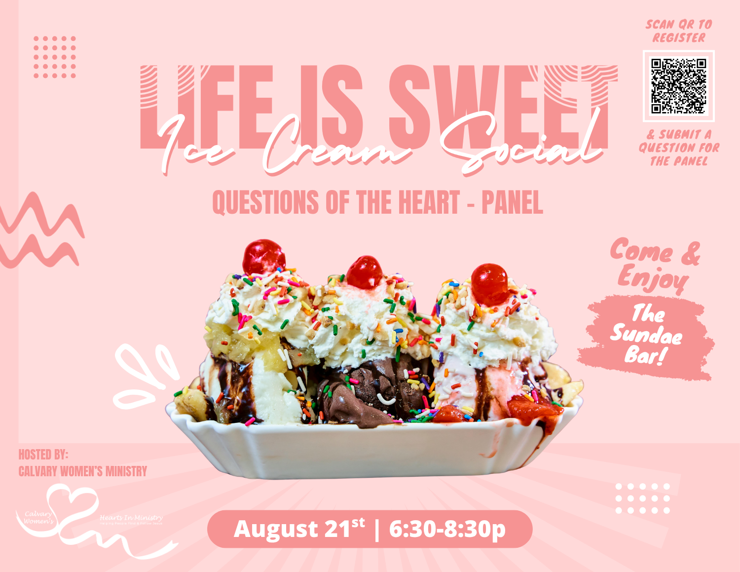 Ice Cream Social | Women’s Ministry