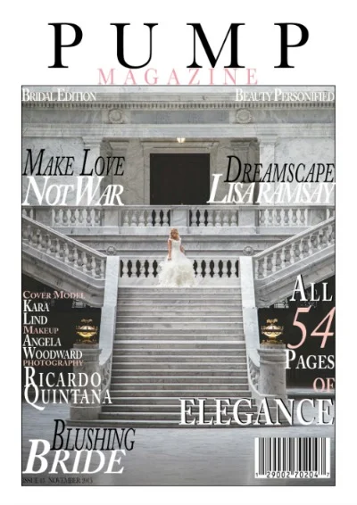 Pump Magazine Cover and Spread