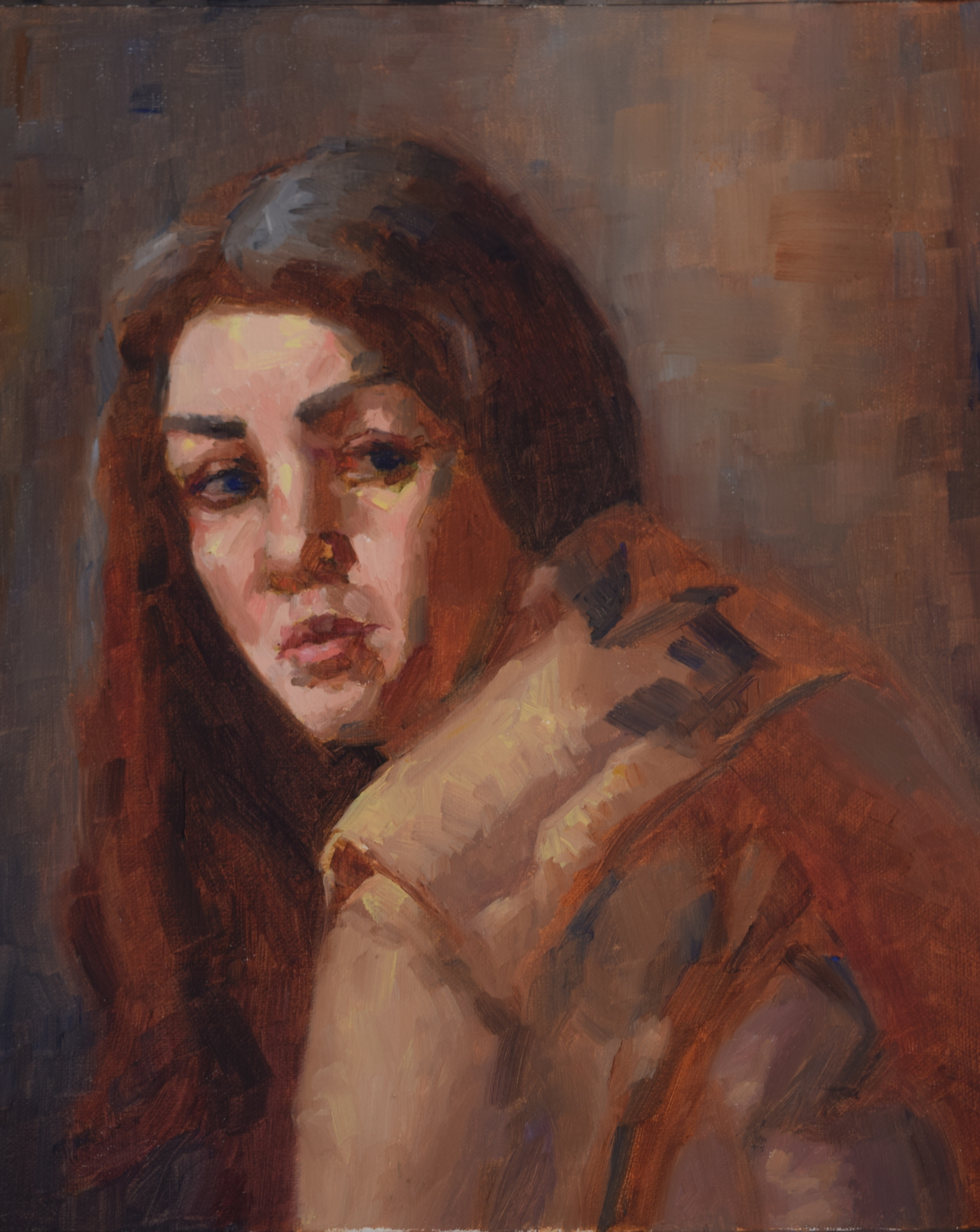 From Blank Canvas to Portrait: Alla-Prima Portrait Sitting with Savvy Dani