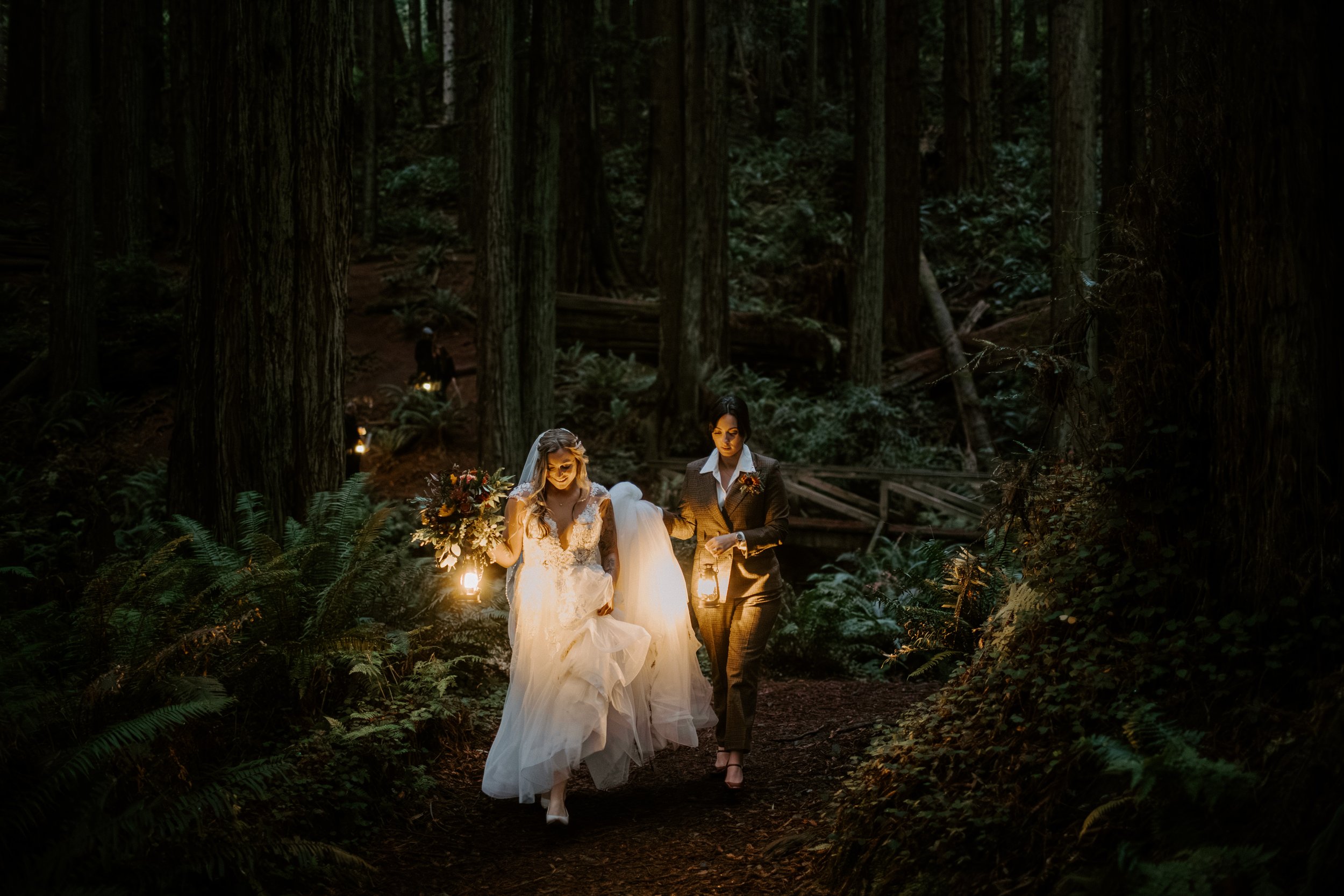 A Coastal Forest Elopement