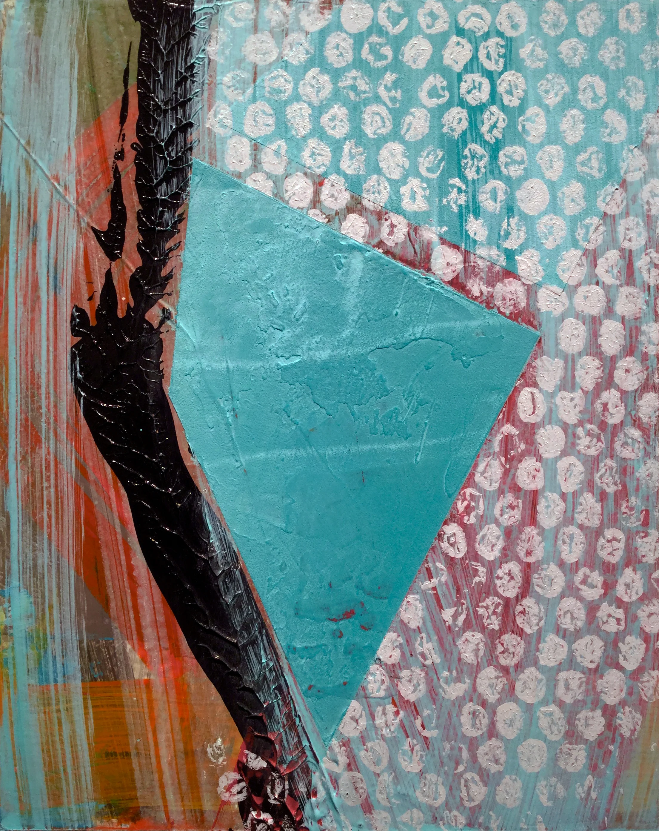 <i>19MAR15</i></br>2015, acrylic & gypsum compound on archival artboard, 10” x 8”</br>(SOLD)