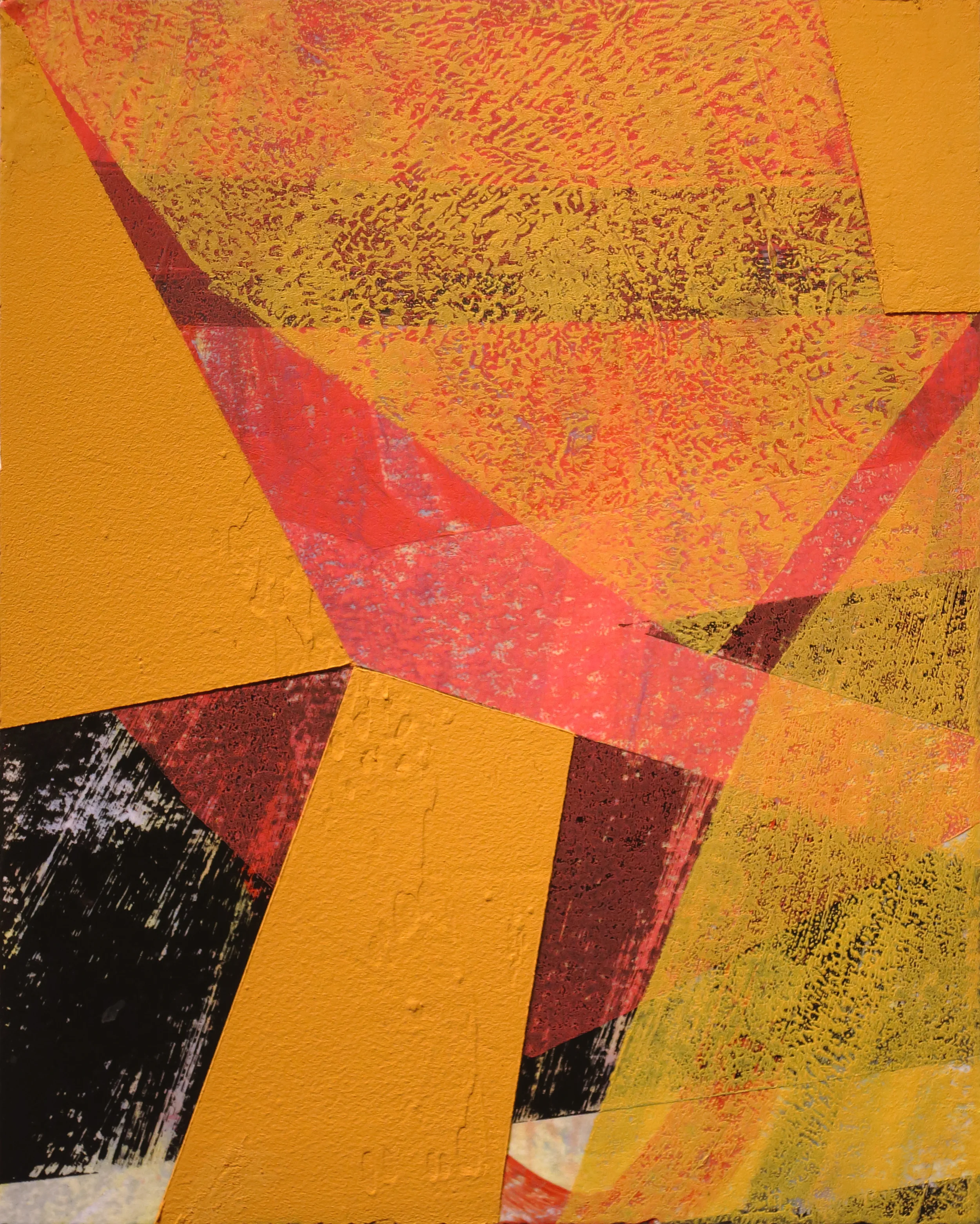 <i>30OCT15</i></br>2015, acrylic, gypsum compound & monotype on archival artboard, </br>10” x 8”</br>(available)
