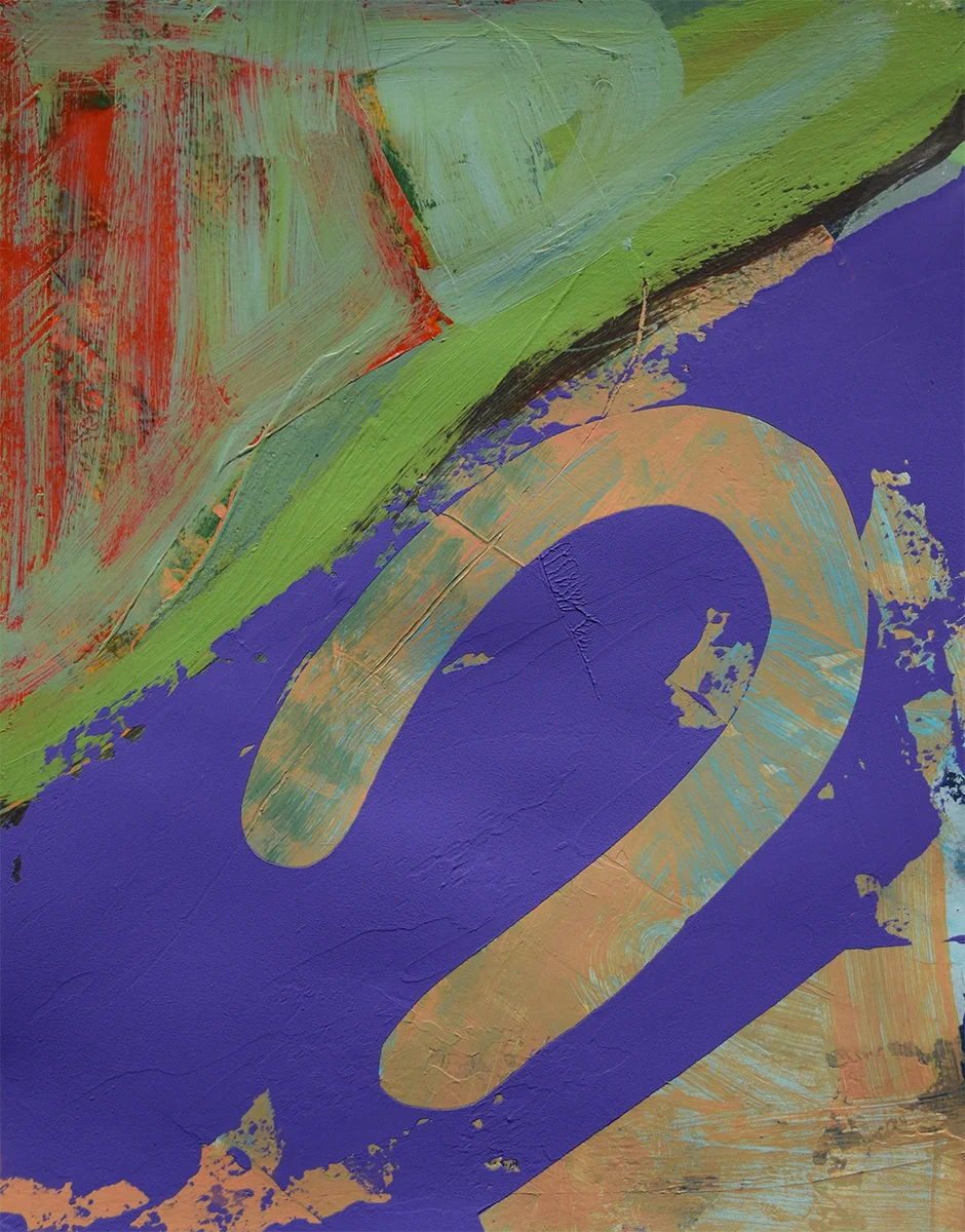 <i>30MAY16</i></br>2016, acrylic & gypsum compound on paper, </br>16” x 11”</br>(available)