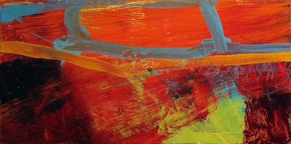 <i>#81617</i></br>2007, oil on panel, 8” x 16”</br>(available)