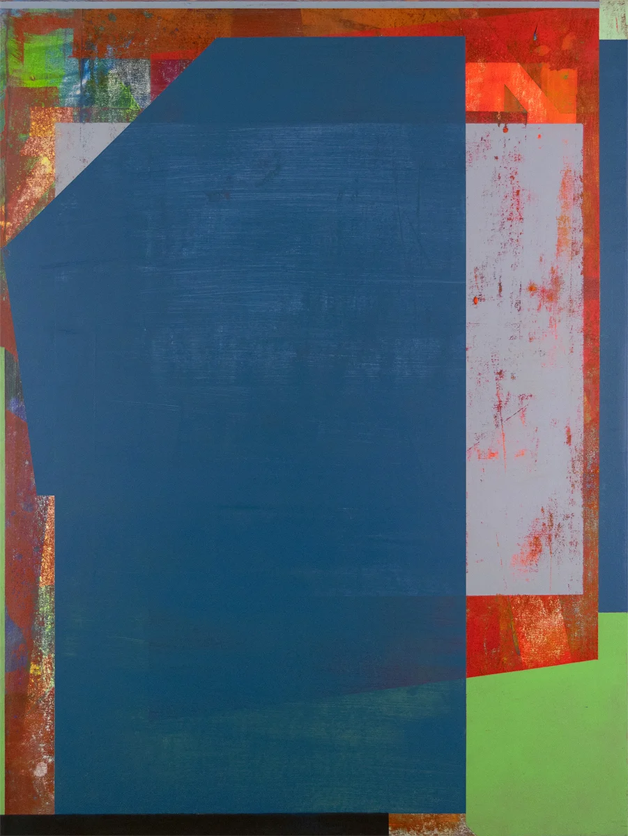 shapeshifter -- 2018, acrylic & gypsum compound on canvas. 32" x 24" (available through Space Gallery, Denver CO)
