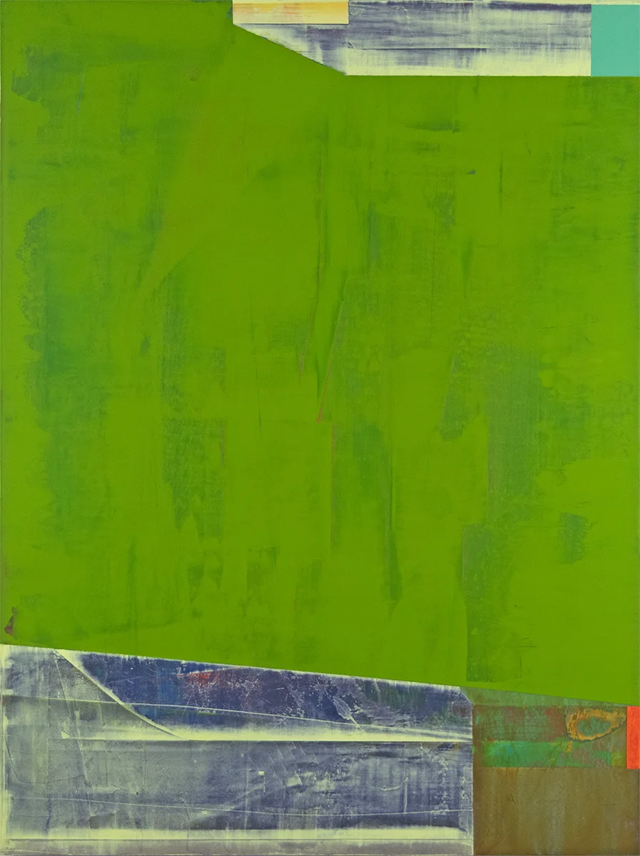 toro -- 2019, acrylic & gypsum compound on canvas. 32" x 24" (available)