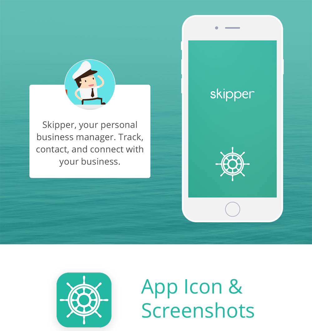 Skipper - iOS & Android Application — Justin Diaz Design