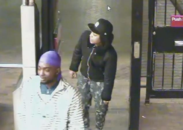 Two of the unidentified suspects; Photo: NYPD/nydailynews.com
