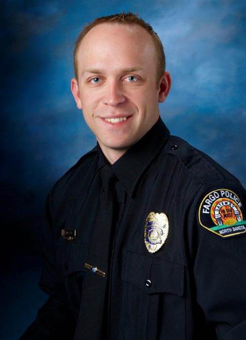 Officer Jason Moszer; Photo: Fargo Police Department