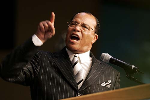 Louis Farrakhan; Photo: Detroit News/Clarence Tabb, Jr.