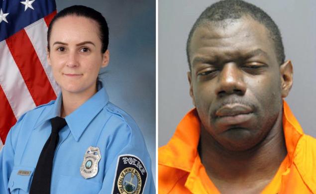Officer Guindon and Ronald Hamilton; Photo: nydailynews.com