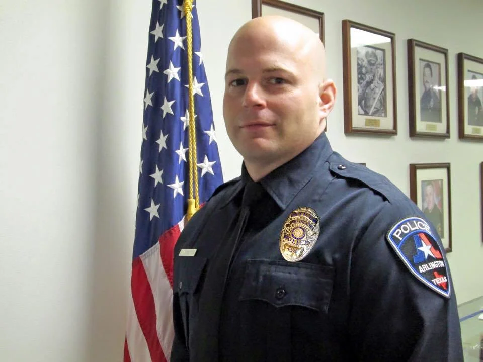 Officer Edward Johnston; Photo: Arlington Police