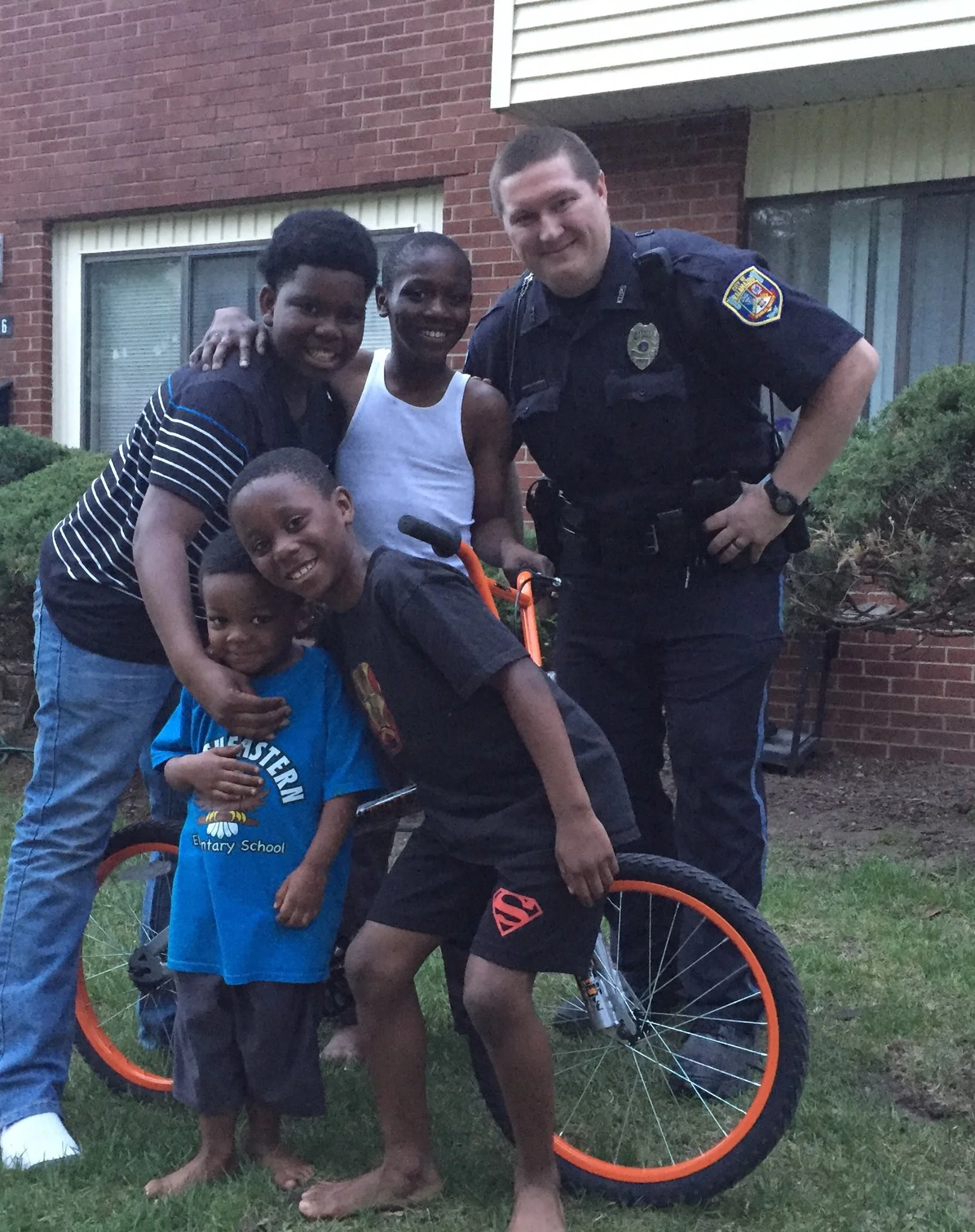 Officer Ronald Maynard; Photo: Downtown Kalamazoo Cops Facebook Page