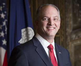 Louisiana Governor John Bel Edwards; Photo: Marie Constantin via gov.louisiana.gov