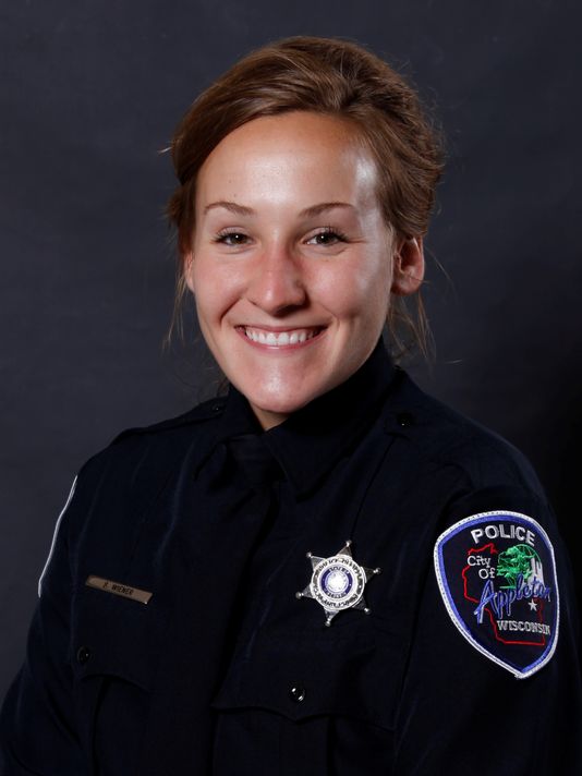 Officer Stephanie Wiener; Photo: Appleton Police Department