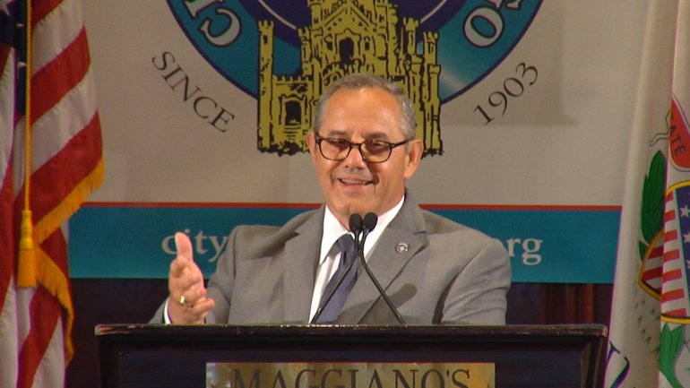 Dean Angelo, Sr.; Photo: City Club of Chicago via wgnradio.com