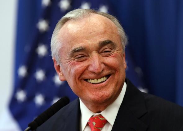 NYPD Commissioner Bill Bratton; Photo: Spencer Platt/Getty
