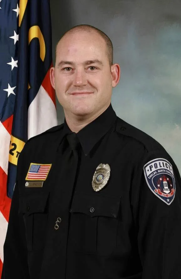 Officer Tim Brackeen; Photo: Shelby Police Dept.