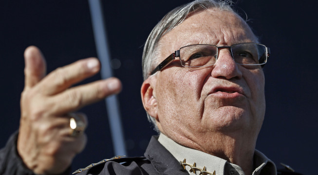 Sheriff Joe Arpaio; Photo: Ross Franklin