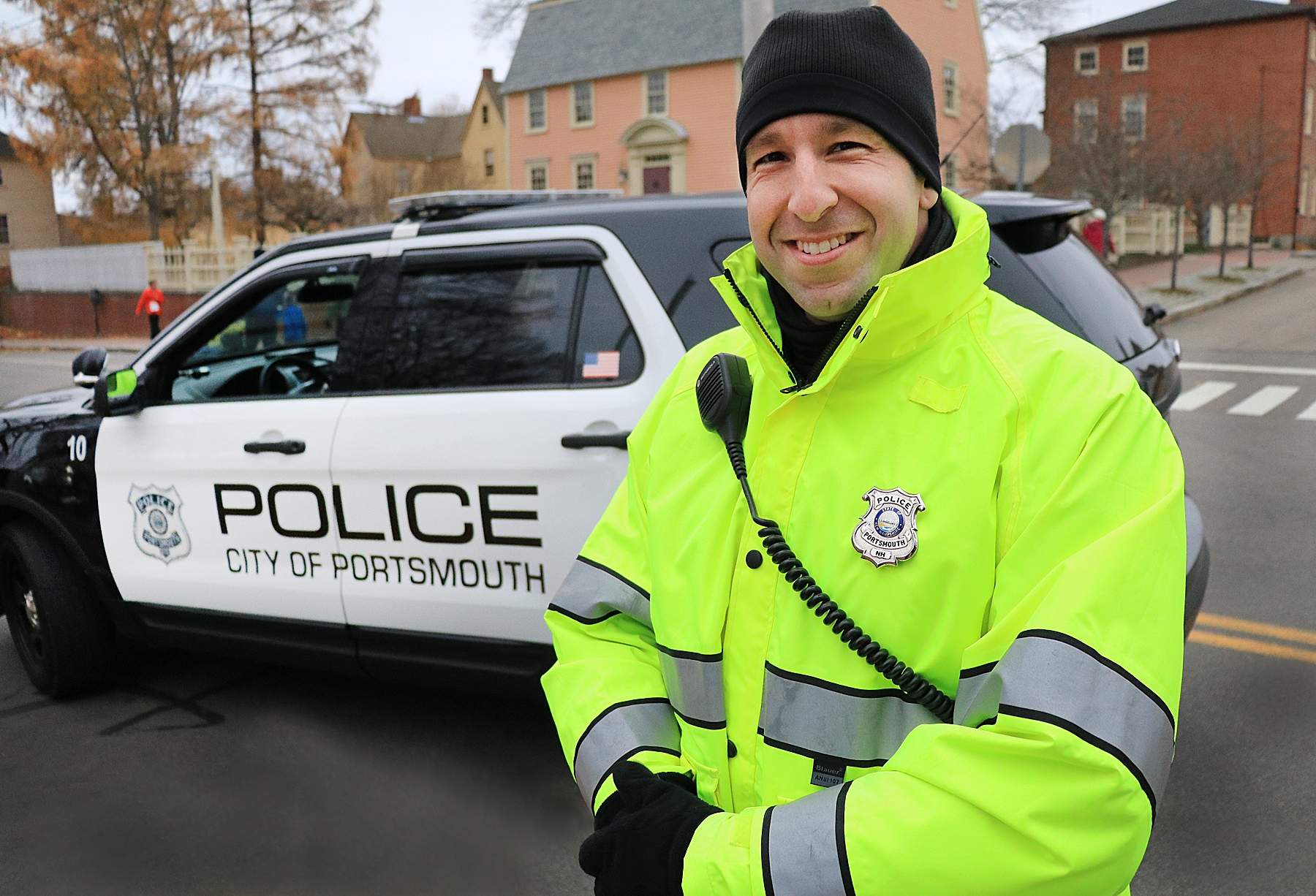 Officer Bill Werner Jr.; Photo: Rich Beauchesne via seacoastonline.com