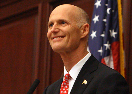 Gov Rick Scott; Photo: via tampabay.com