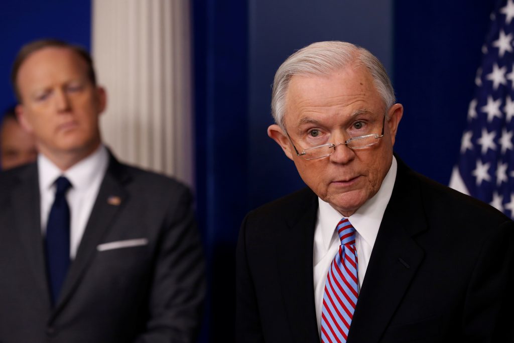 Attorney General Jeff Sessions; Photo: Jonathan Ernst