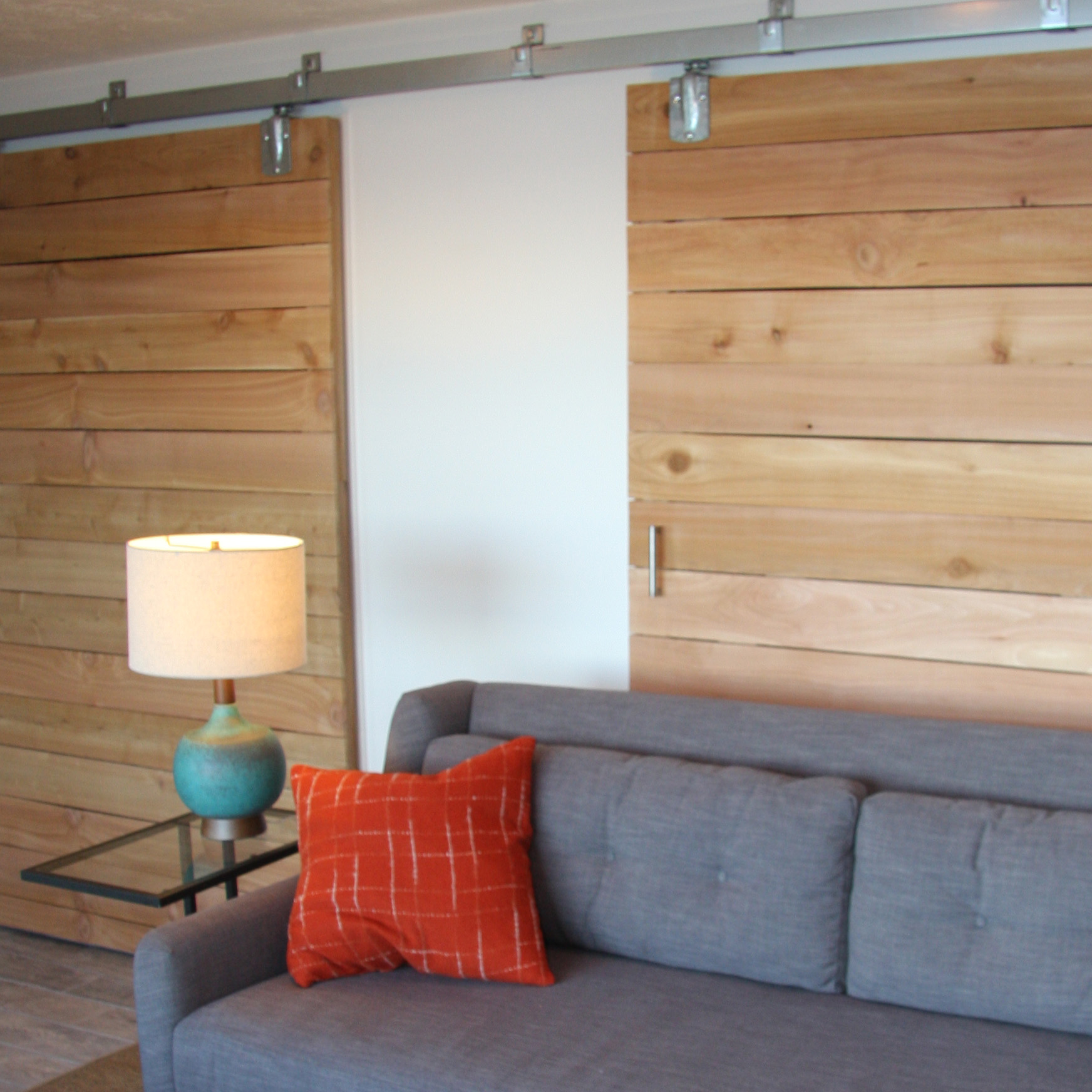 Barn Doors built to replace old bifold doors