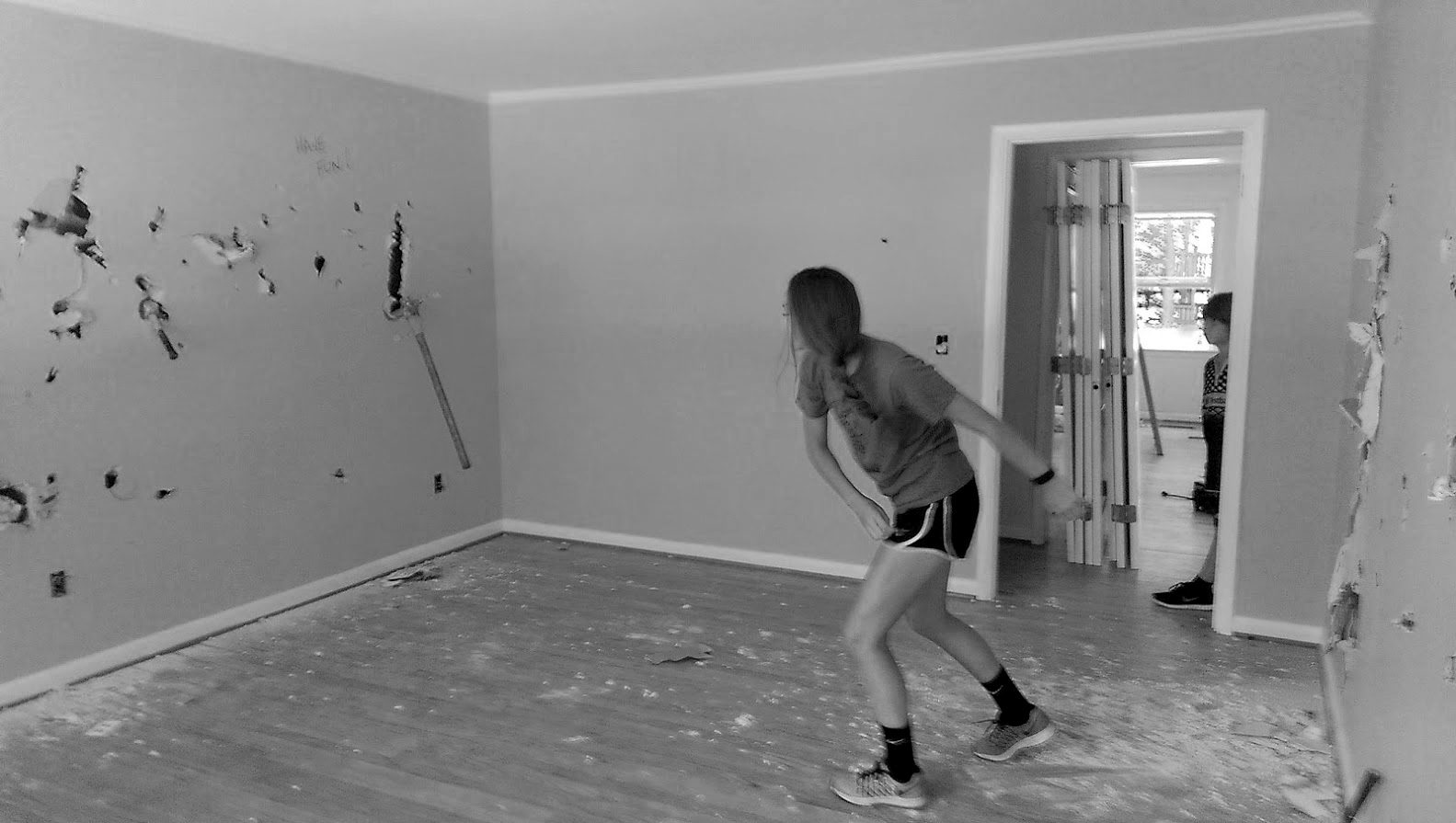 Demolition fun.