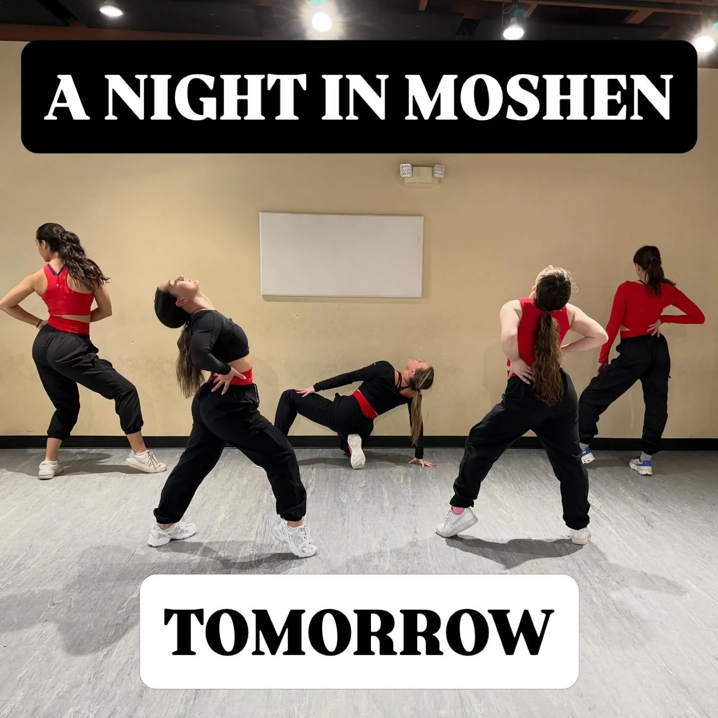 TOMORROW!!! 😮&zwj;💨✨

Did you grab your tickets yet?!

✨Join us for A Night in Moshen
tomorrow, March 14, at @wake_coffee ☕💃

Come support our annual fundraiser &amp; help kick off our upcoming season!

✨ Performance starts at 7:30 PM

🎟️ 50/50 r
